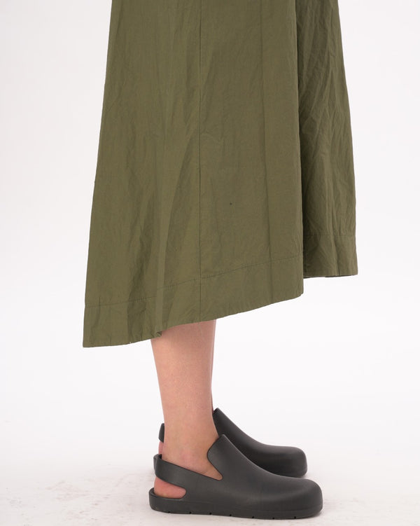 Baci Organic Cotton Swan Neck Sleeveless Dress Deep Blue