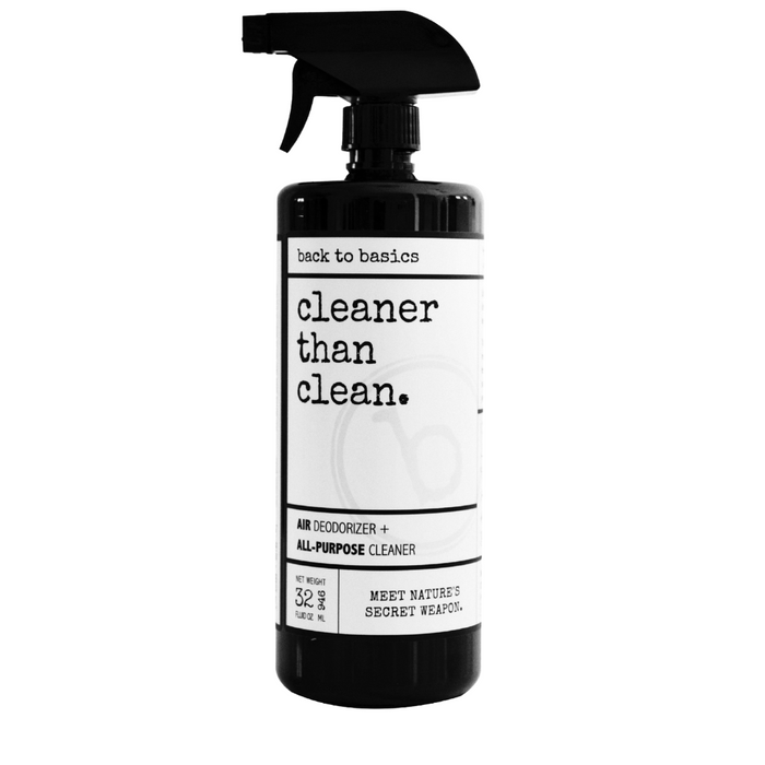 back to basics Cleaner Than Clean