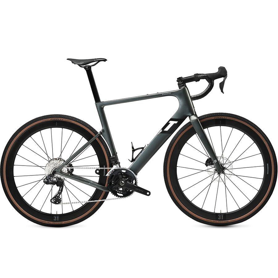 backcountry 3T Racemax Integrale WPNT GRX Di2 2x Carbon Wheel Gravel Bike Camo