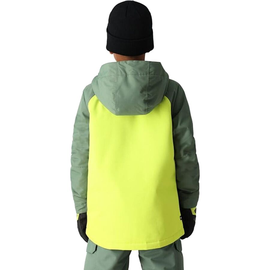 Backcountry 686 Geo Insulated Jacket 2025 - Boys' Cypress Lime Colorblock