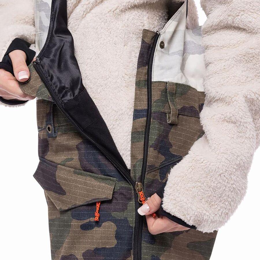 Backcountry 686 Harper Shell Bib Pants 2023 - Women's Dark Camo Clrblk