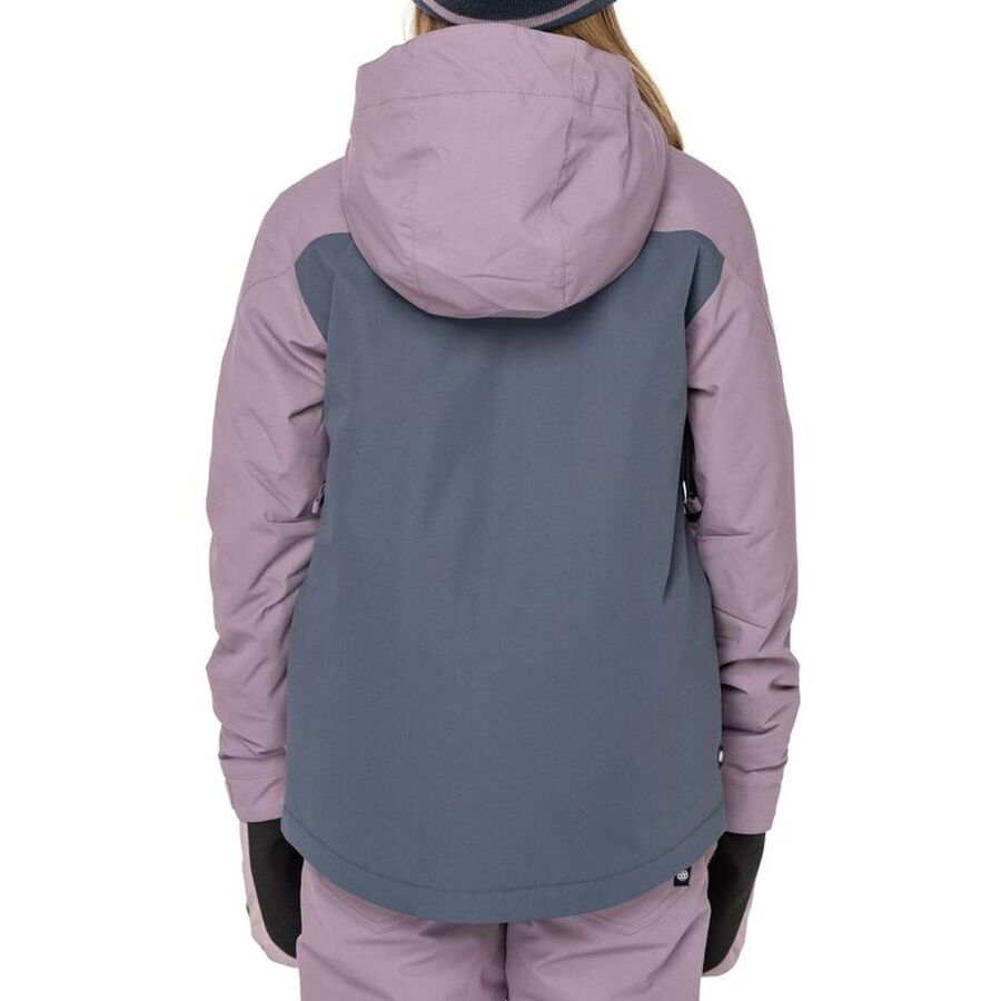 Backcountry 686 Hydrastash Insulated Jacket 2023 - Girls' Dusty Orchid Clrblk