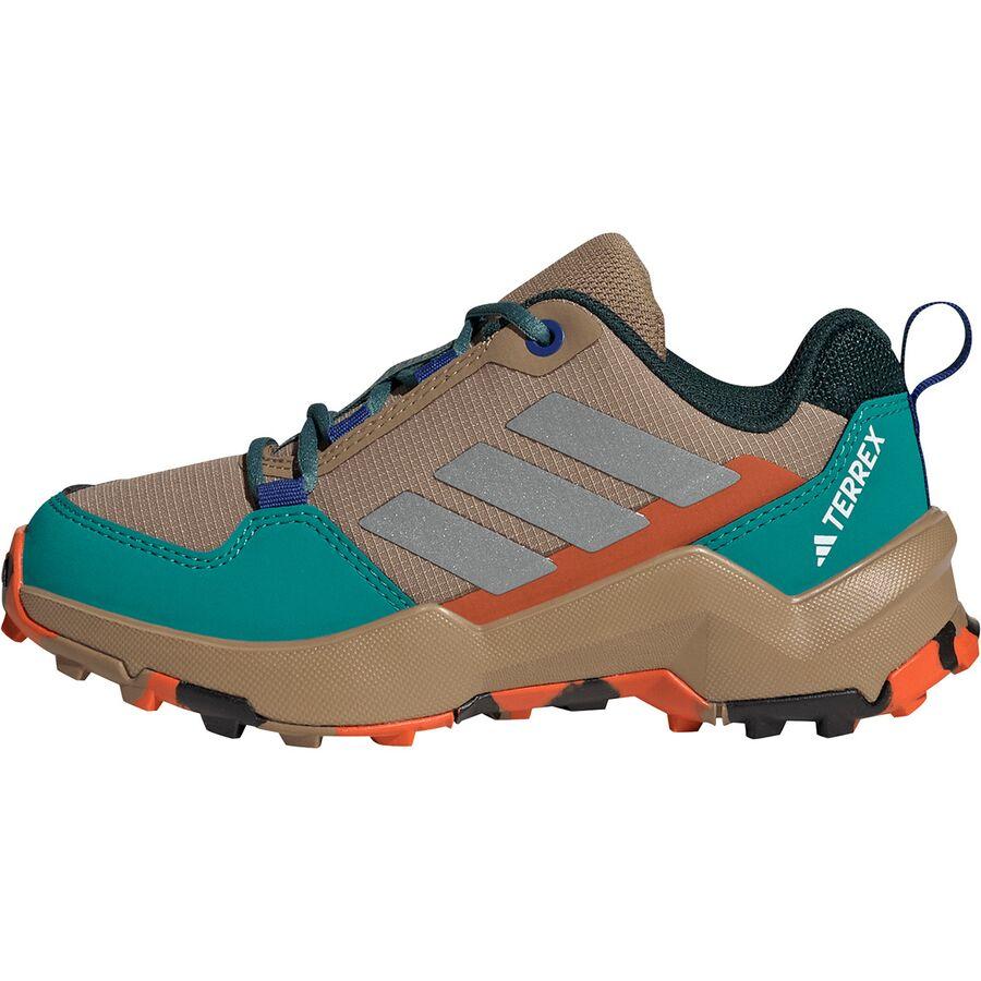 Backcountry Adidas TERREX AX4R Hiking Shoe - Kids' Cardboard/Matte Silver/Pure Teal