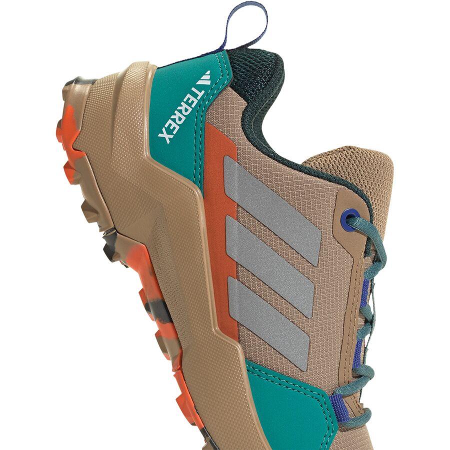 Backcountry Adidas TERREX AX4R Hiking Shoe - Kids' Cardboard/Matte Silver/Pure Teal