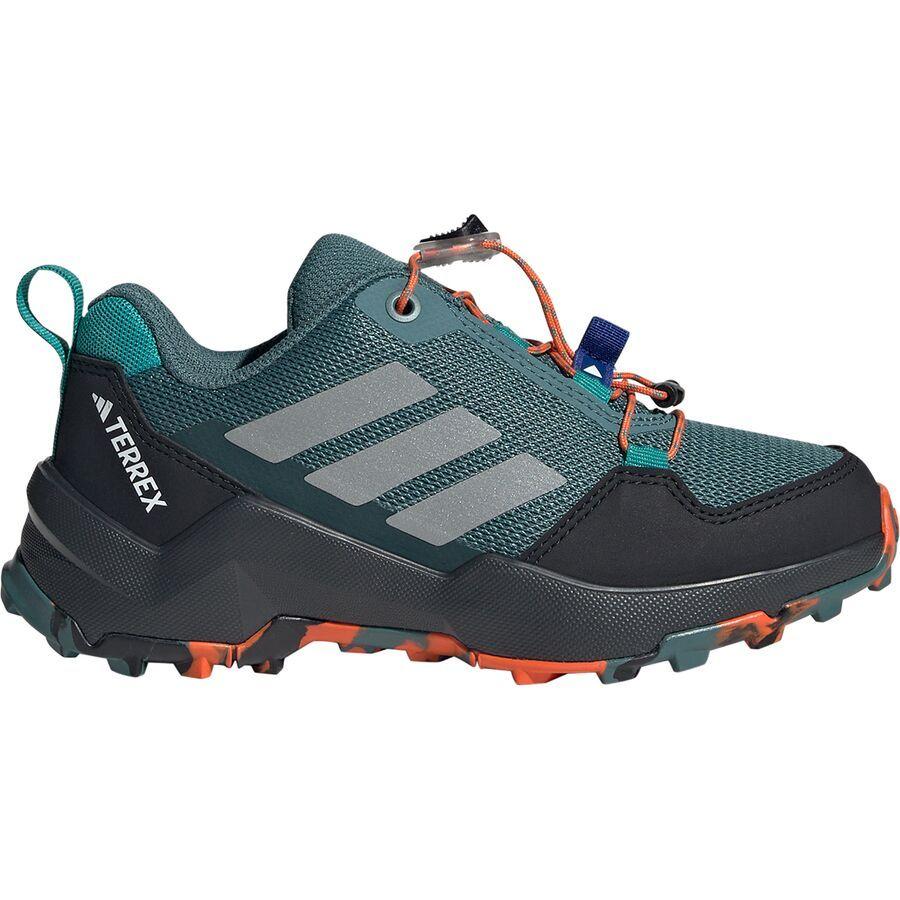 backcountry Adidas TERREX AX4S SL Shoe - Kids' Preloved Teal/Matte Silver/Semi Impact Orange