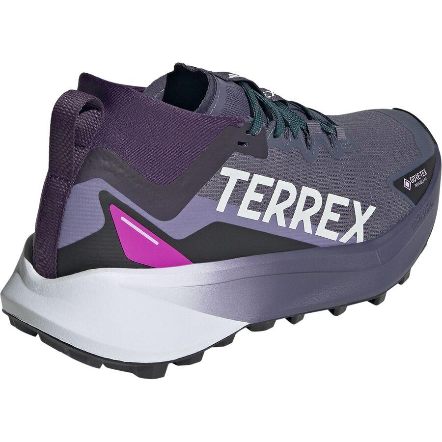 Backcountry Adidas TERREX Terrex Agravic GTX Trail Running Shoe - Women's Preloved Violet/Ftwr White/Purple Burst