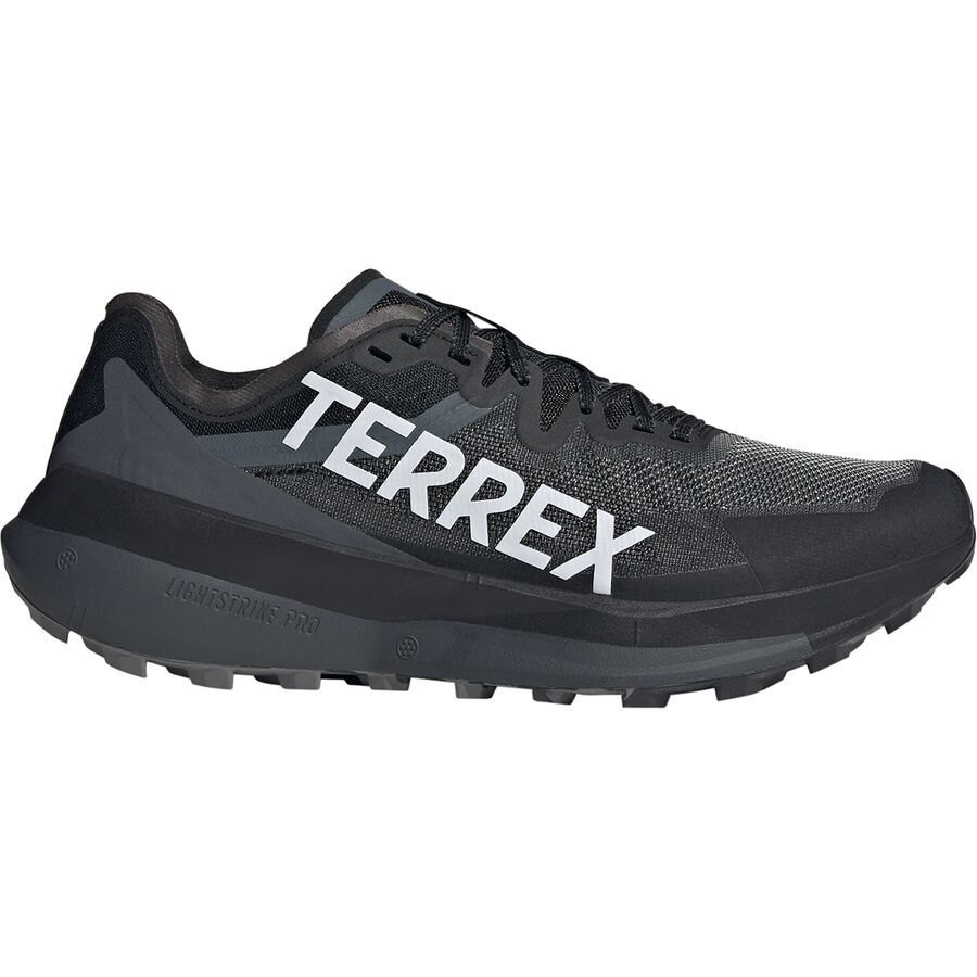 backcountry Adidas TERREX Terrex Agravic Speed Trail Running Shoe - Men's Core Black/Dash Grey/Grey Four