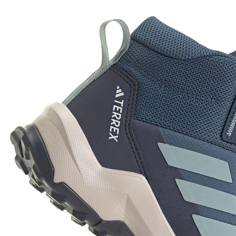 Backcountry Adidas TERREX Terrex AX4R Mid Hiking Shoe - Kids' Wonder Steel/Magic Grey/Shadow Navy