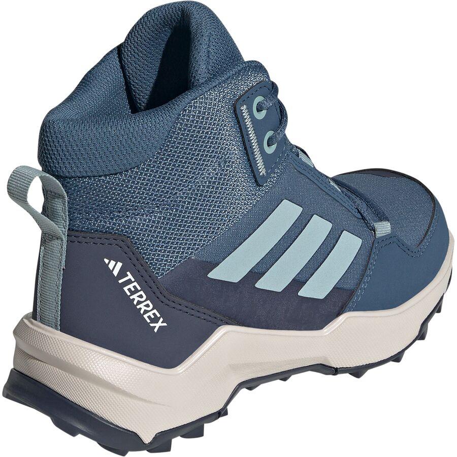 Backcountry Adidas TERREX Terrex AX4R Mid Hiking Shoe - Kids' Wonder Steel/Magic Grey/Shadow Navy