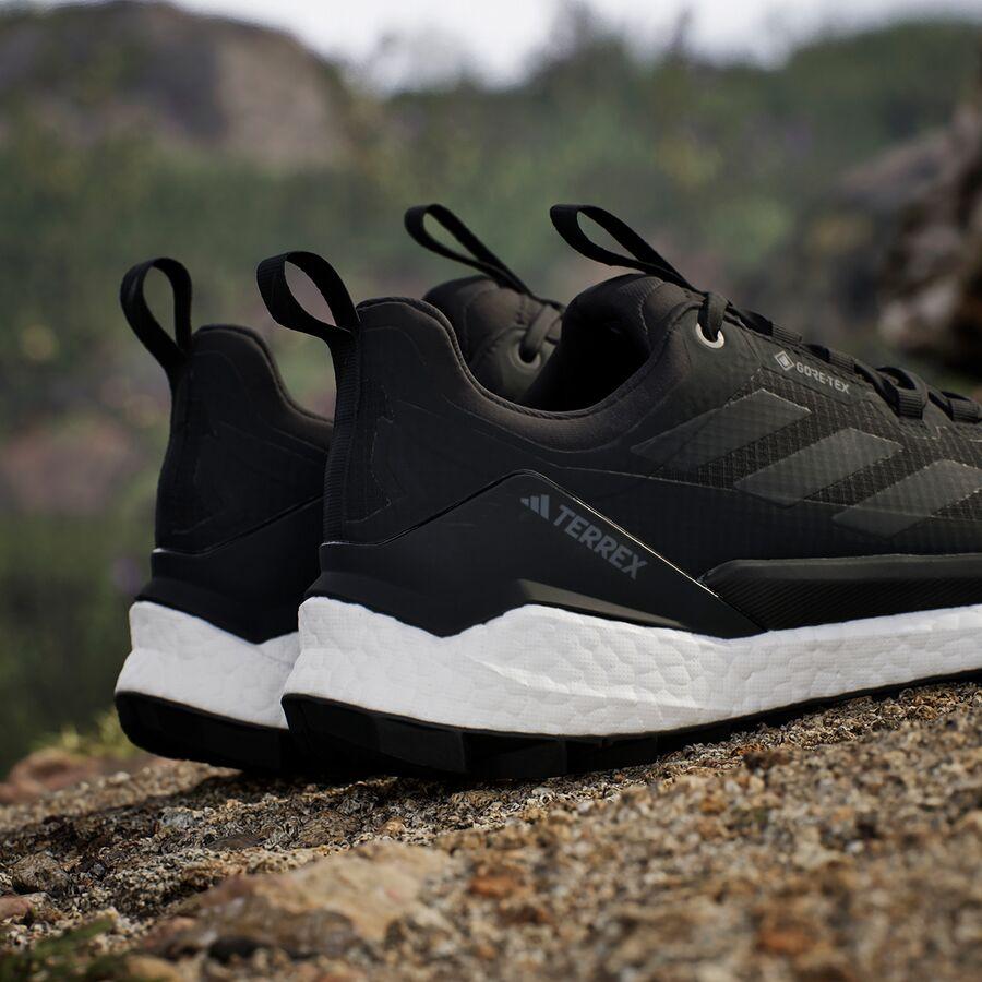 Backcountry Adidas TERREX Terrex Free Hiker 2 Low GTX Shoe - Women's Core Black/Core Black/Grey Four