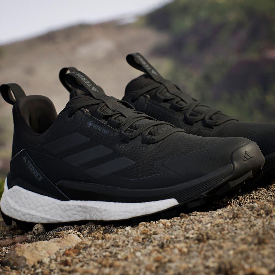 Backcountry Adidas TERREX Terrex Free Hiker 2 Low GTX Shoe - Women's Core Black/Core Black/Grey Four