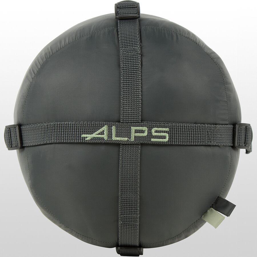 Backcountry ALPS Mountaineering Dogwood + Sleeping Bag: 40F Synthetic Light Sage/Charcoal