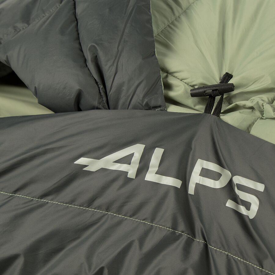 Backcountry ALPS Mountaineering Dogwood + Sleeping Bag: 40F Synthetic Light Sage/Charcoal