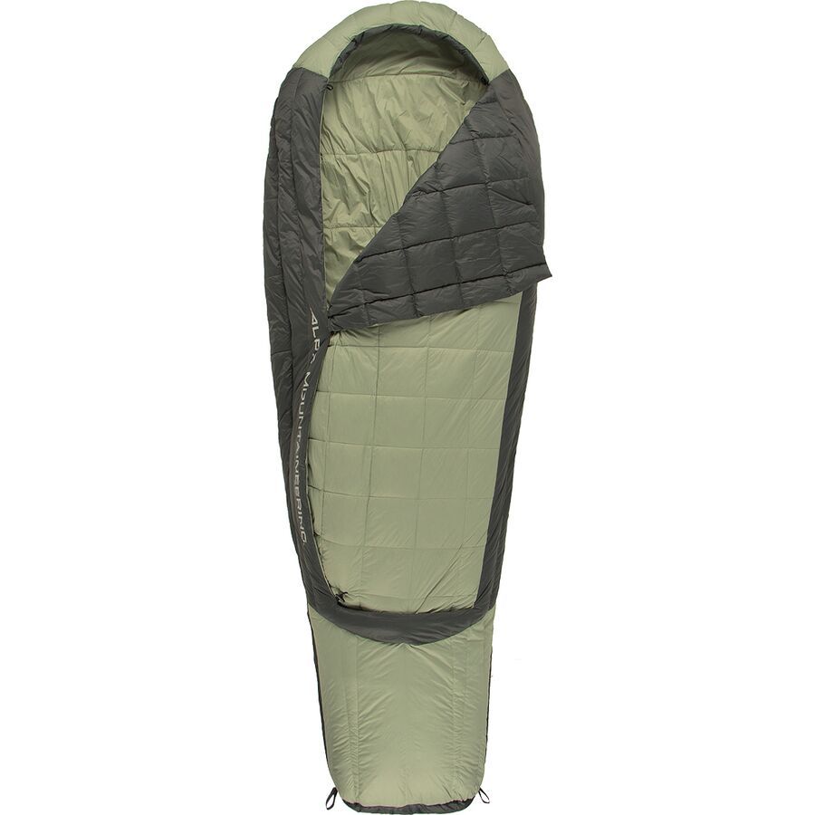 backcountry ALPS Mountaineering Dogwood + Sleeping Bag: 40F Synthetic Light Sage/Charcoal