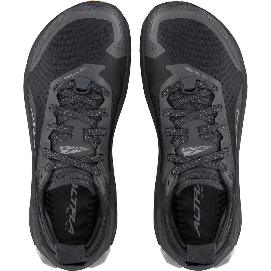 Backcountry Altra Olympus 6 Trail Running Shoe - Men's Black/Black