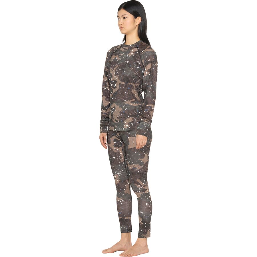 Backcountry Armada Haven Baselayer Crew Shirt - Women's Splatter Camo