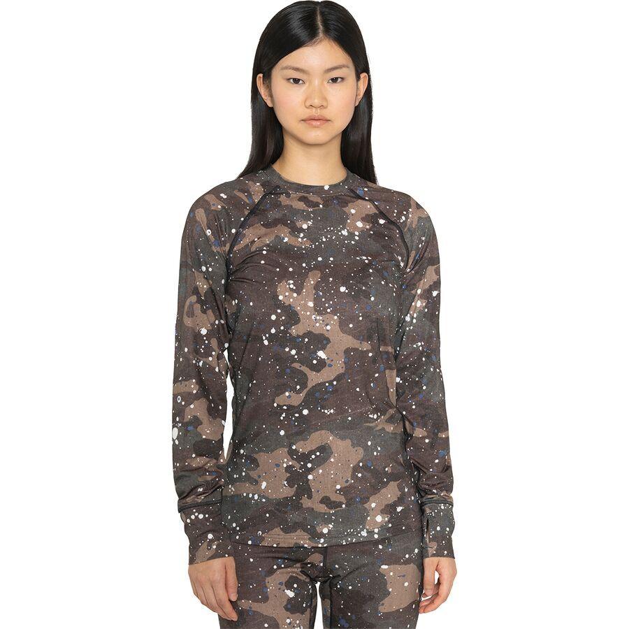 backcountry Armada Haven Baselayer Crew Shirt - Women's Splatter Camo