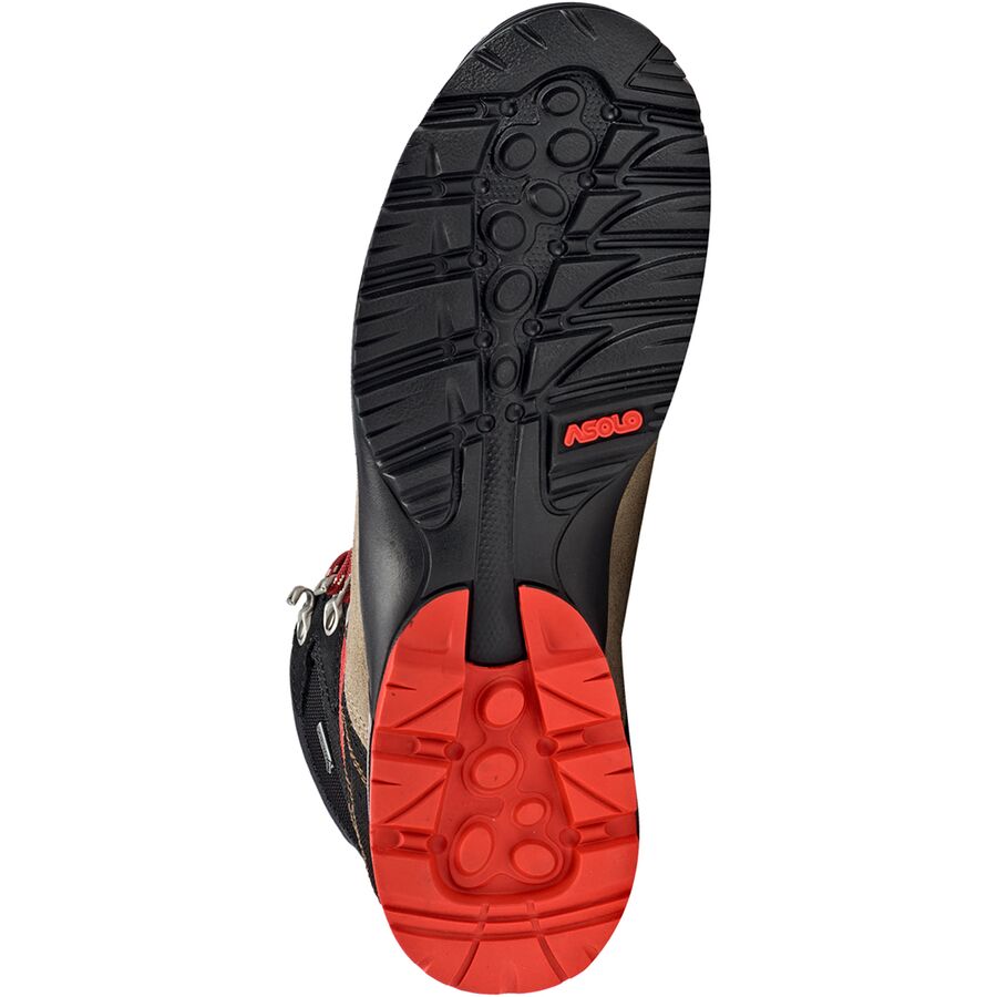 Backcountry Asolo Fugitive GORE-TEX Boot - Men's Black/Red