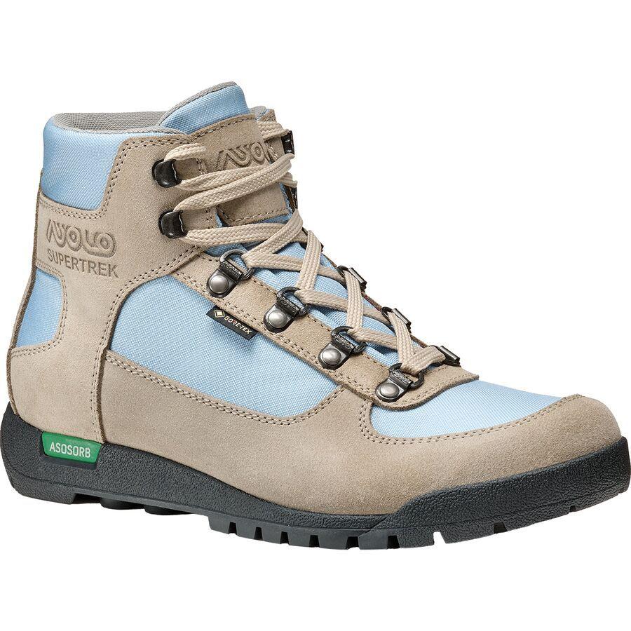 backcountry Asolo Supertrek GV Hiking Boot - Women's Earth Beige/Blue Fog