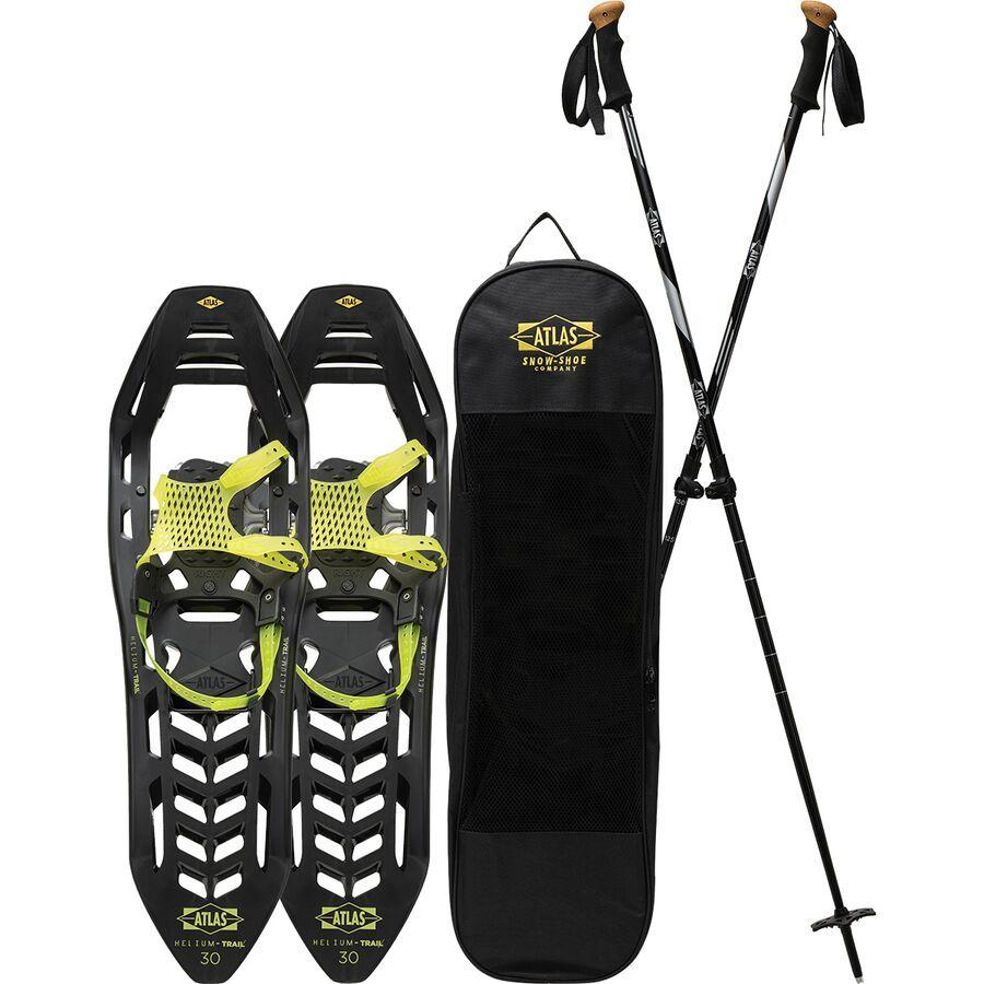 backcountry Atlas Snowshoes Helium Trail Snowshoe Kit Black