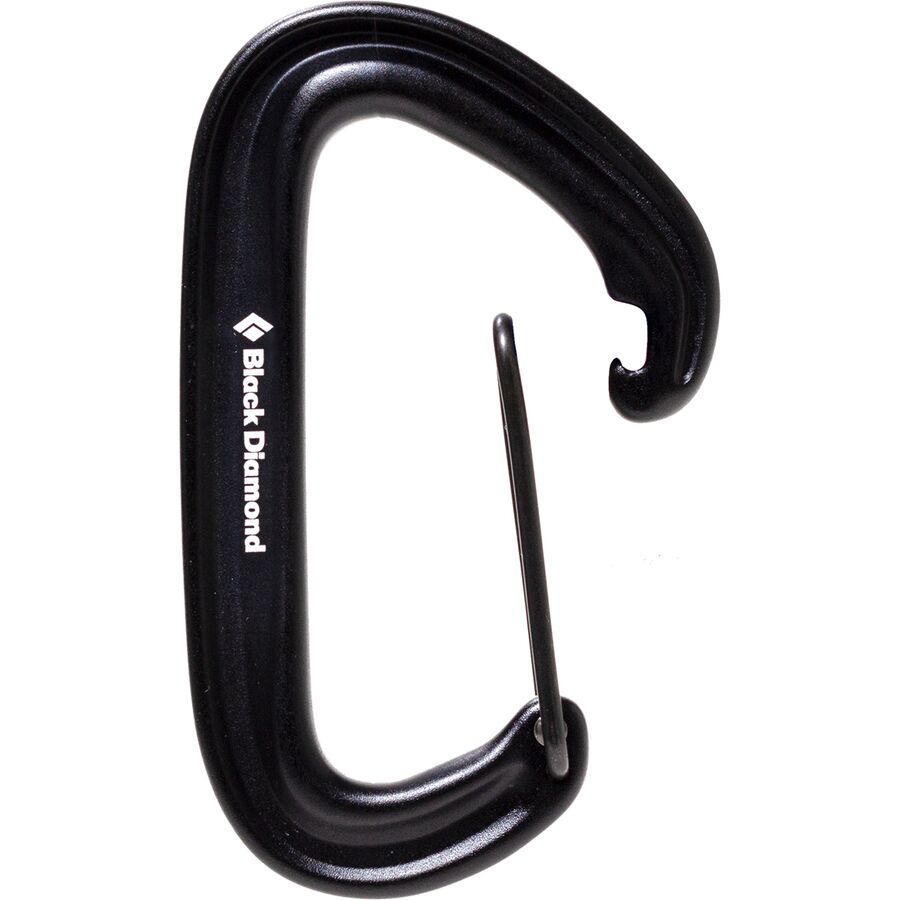 Backcountry Black Diamond LiteWire Carabiner Black
