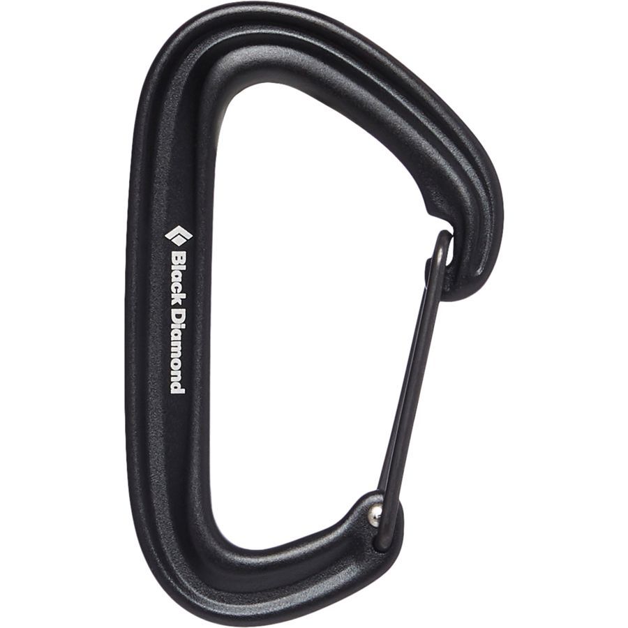 backcountry Black Diamond LiteWire Carabiner Black