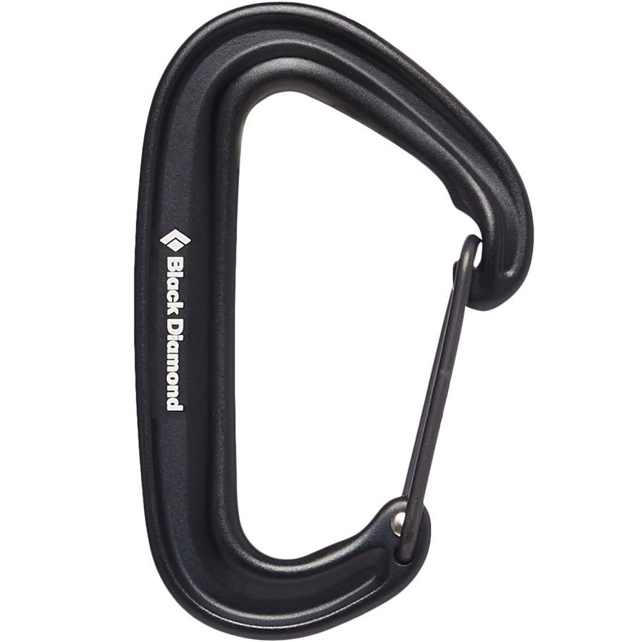 backcountry Black Diamond MiniWire Carabiner Black