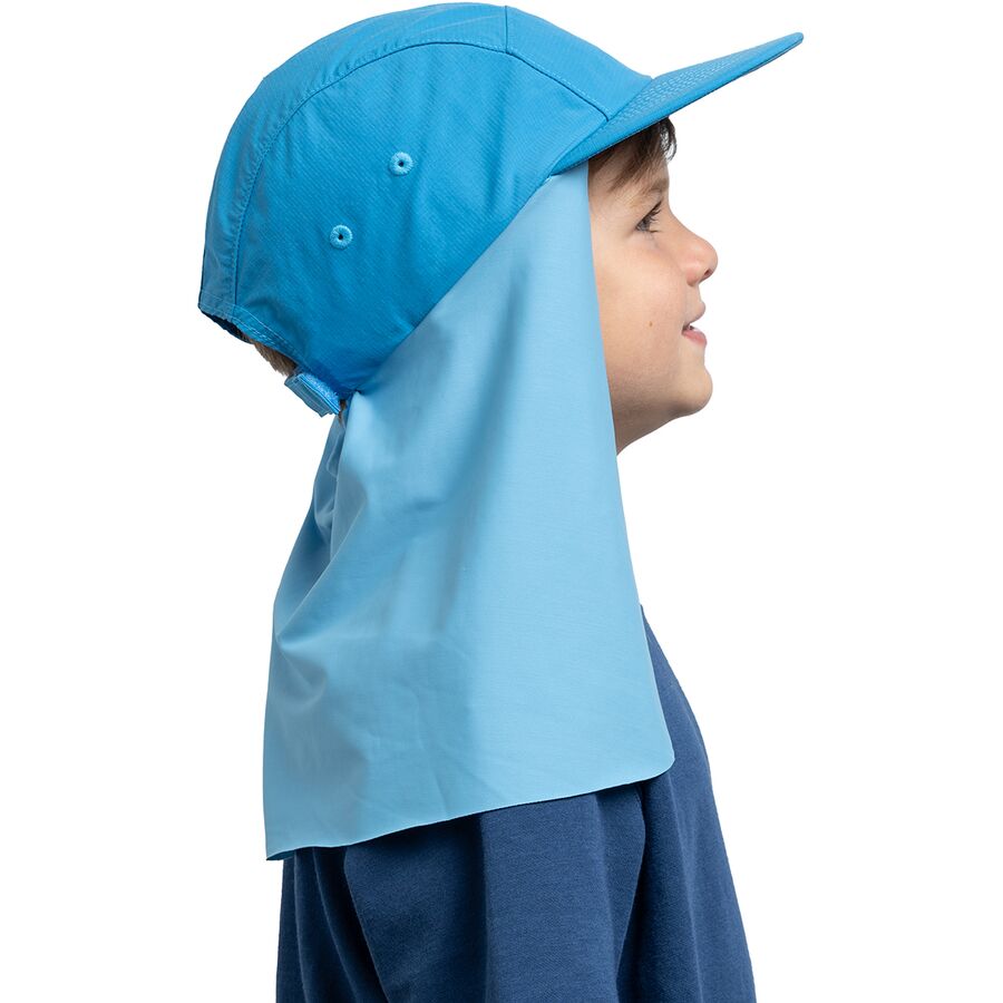 Backcountry Buff Desert Cap - Kids' Solid Azure