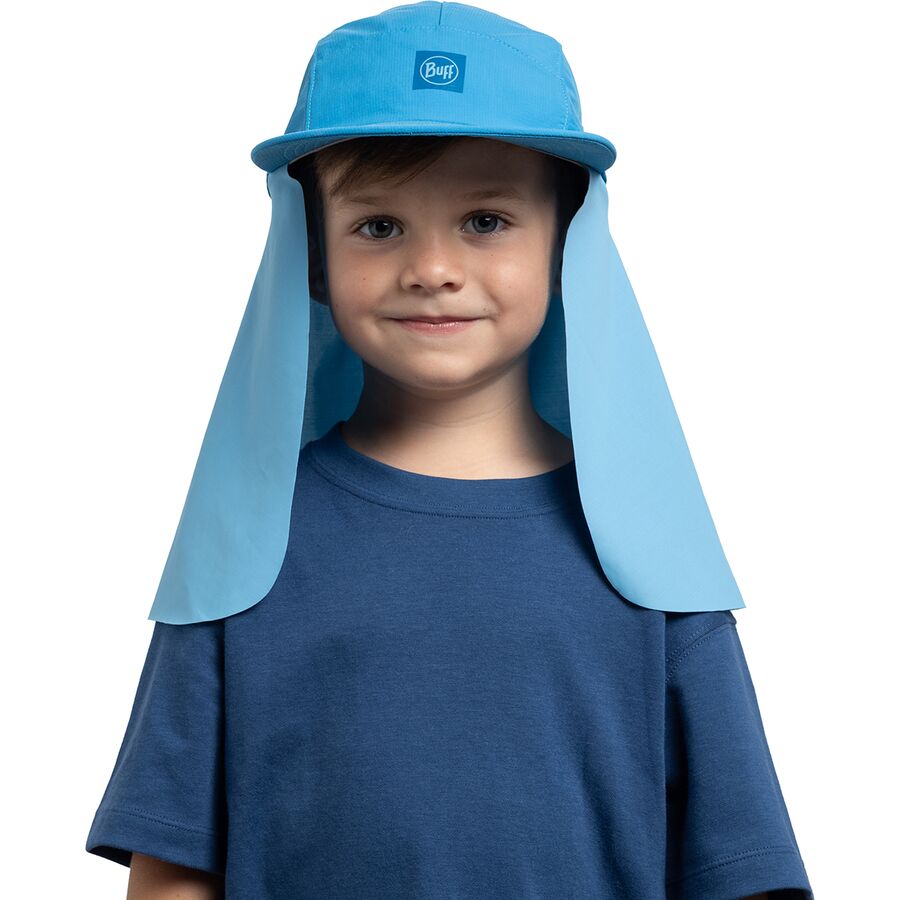 Backcountry Buff Desert Cap - Kids' Solid Azure