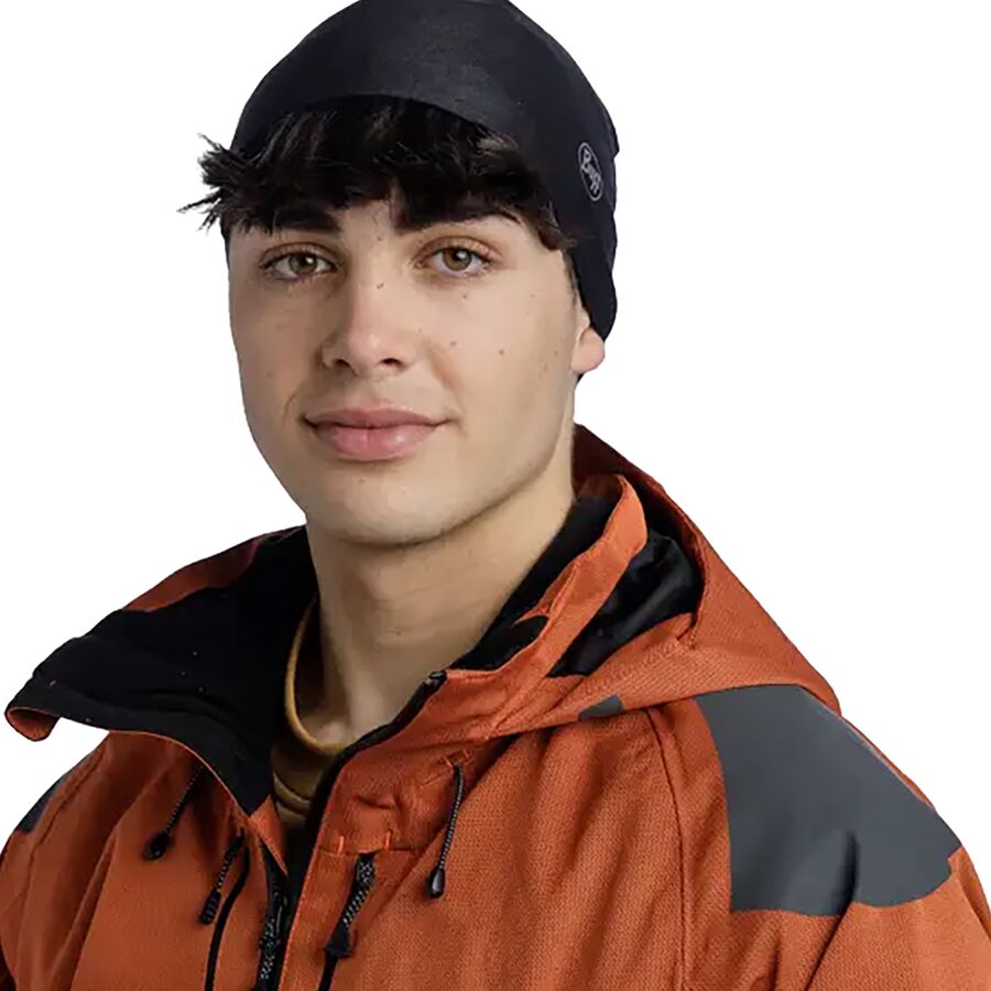 Backcountry Buff Thermonet Beanie Solid Black
