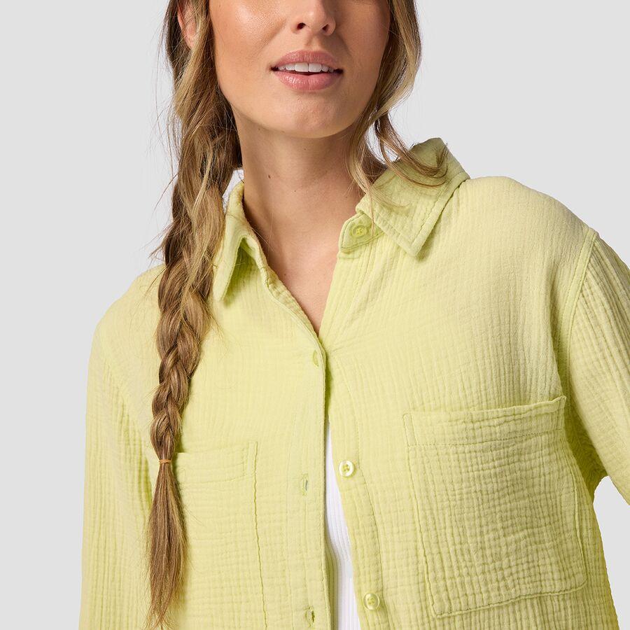 Backcountry Backcountry Cotton Gauze Long-Sleeve Button-Down - Women's Luminary