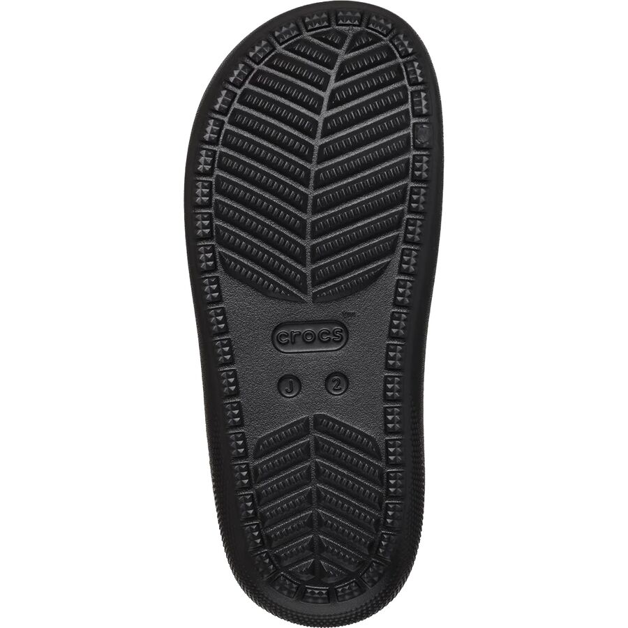 Backcountry Crocs Classic Sandal 2.0 - Kids' Black