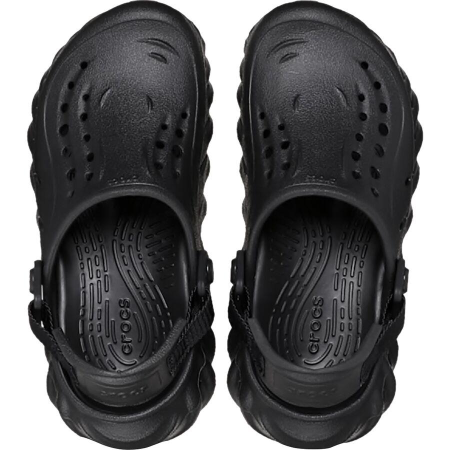 Backcountry Crocs Echo Clog - Kids' Black