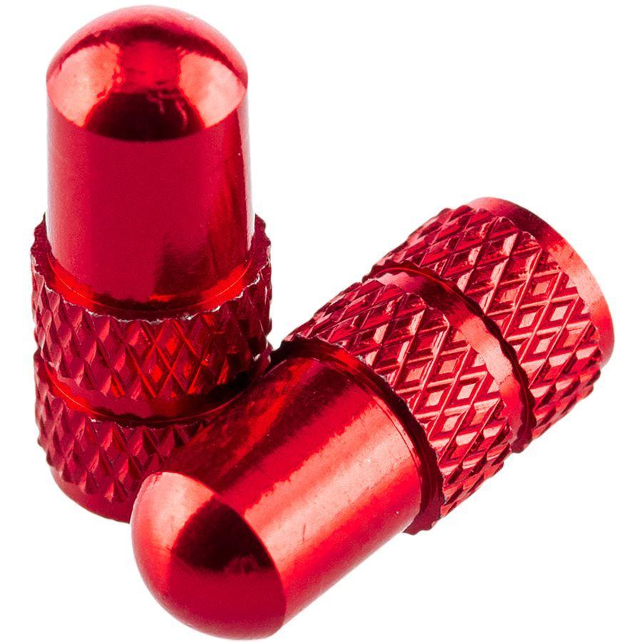 backcountry Deity Components Presta Valve Caps Red