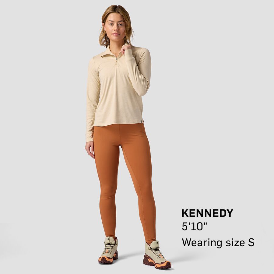 Backcountry Backcountry Destination 1/4-Zip Pullover - Women's Fog