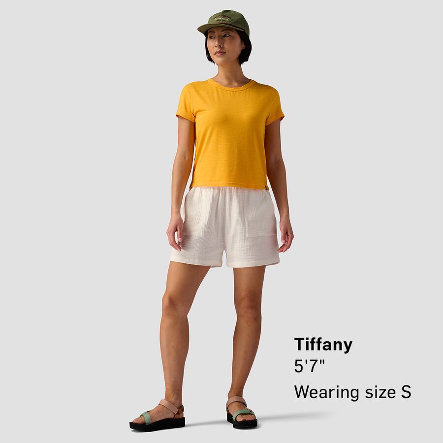 Backcountry Backcountry Destination Crew Top - Women's Artisan's Gold