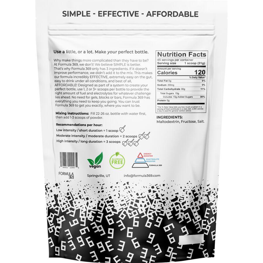 Backcountry Formula 369 Drink Mix 3lbs