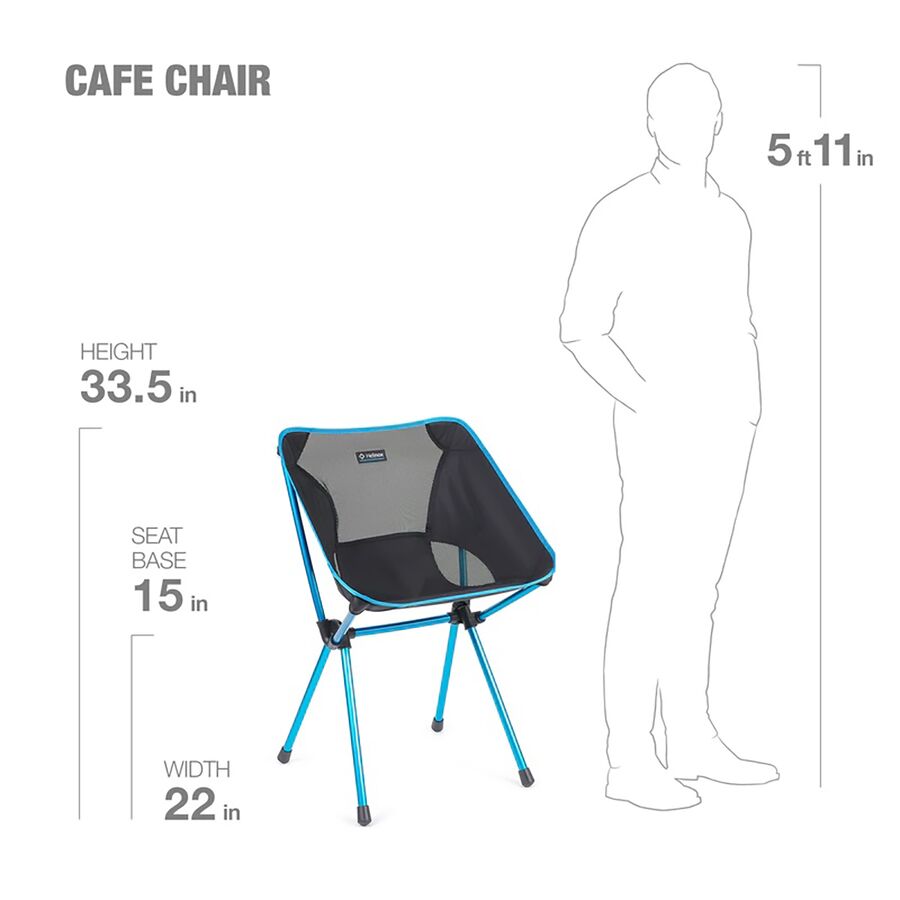 Backcountry Helinox Cafe Chair Black