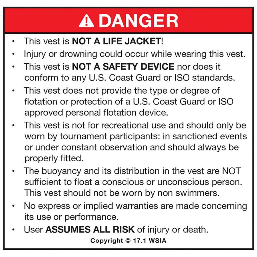 Backcountry Liquid Force Arc Comp Vest Chalk/Black