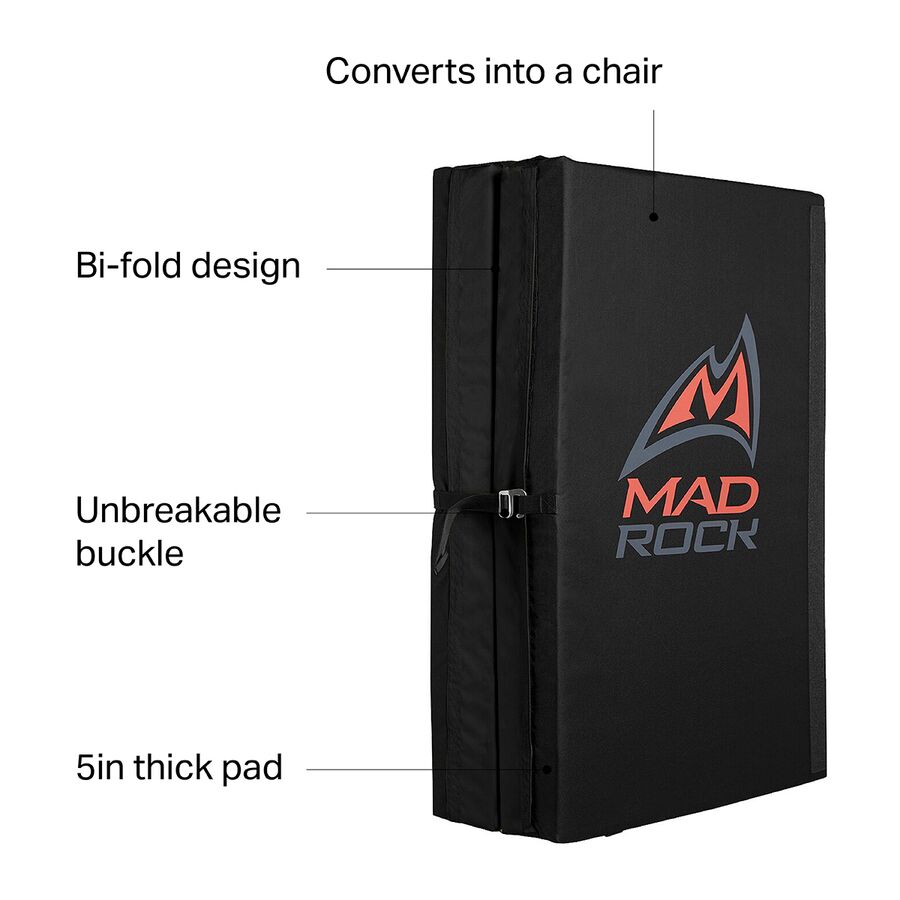 Backcountry Mad Rock Mad Pad Crash Pad Black