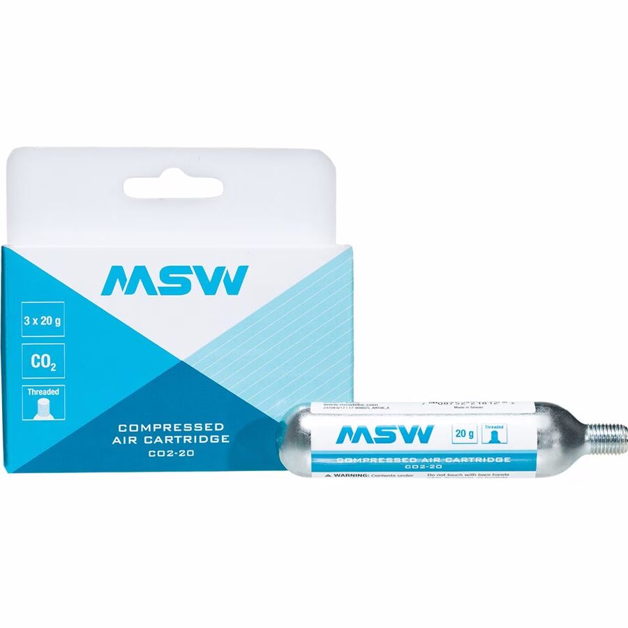 Backcountry MSW CO2 Catridge - 3-Pack