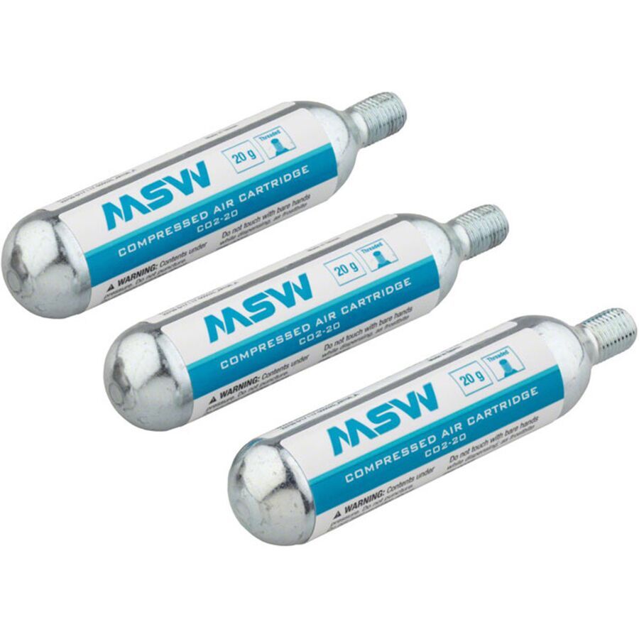 backcountry MSW CO2 Catridge - 3-Pack