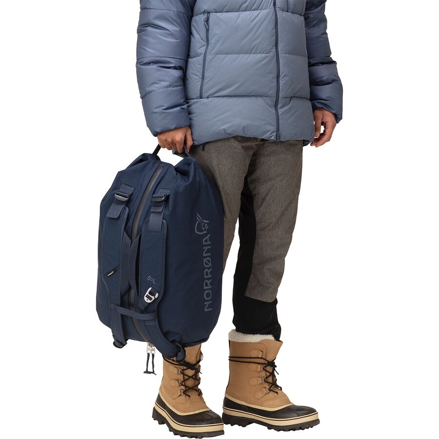 Backcountry Norrona 50L Duffel Bag Indigo Night
