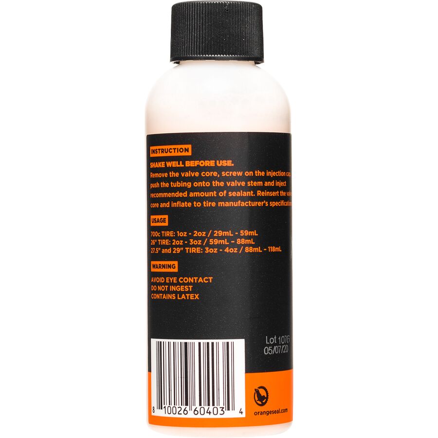 Backcountry Orange Seal Tubeless Sealant Orange