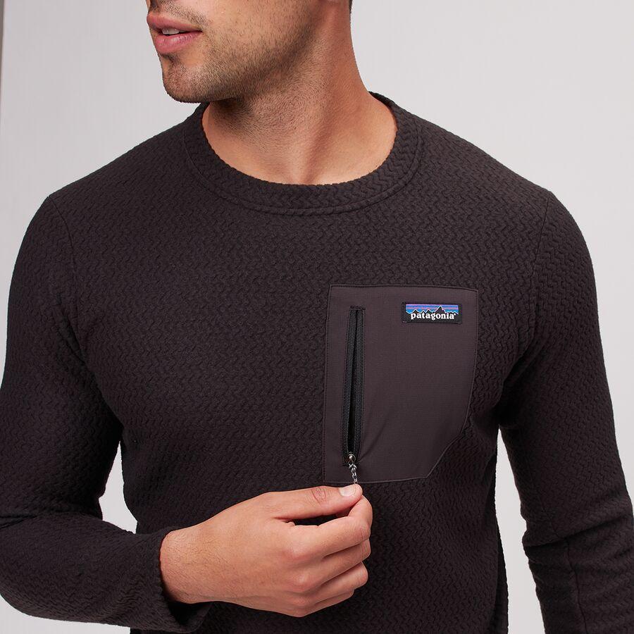 Backcountry Patagonia R1 Air Crew Top - Men's Black