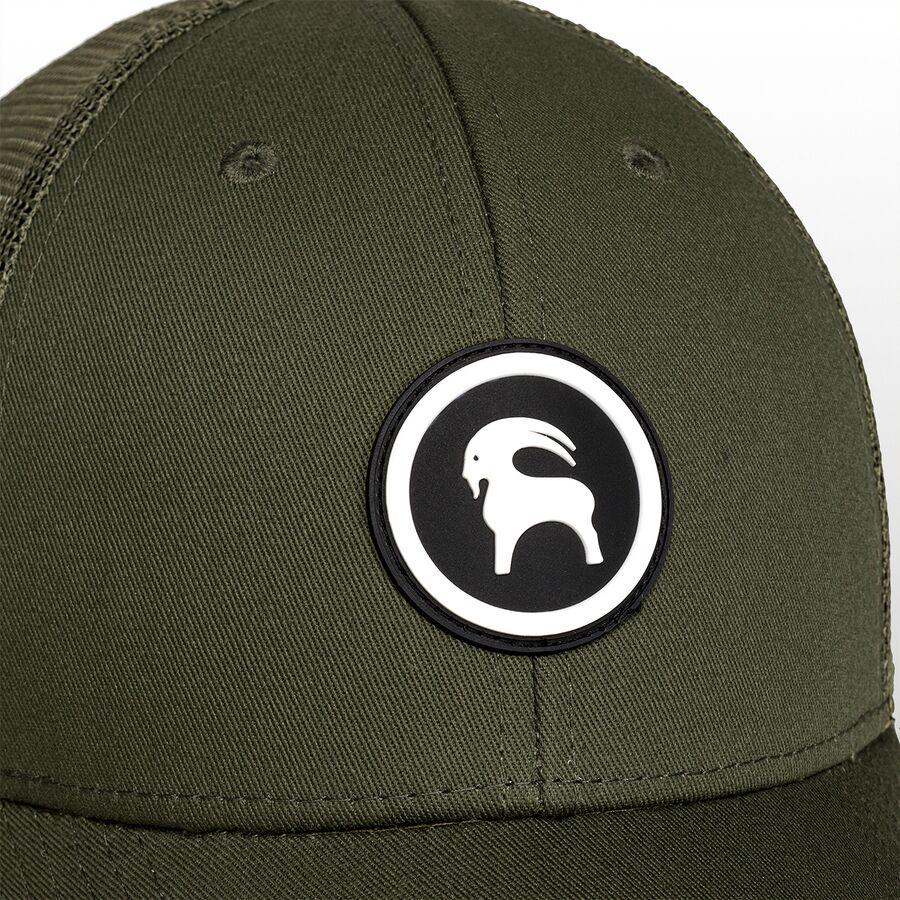 Backcountry Backcountry Patch Goat Trucker Hat Olive Night