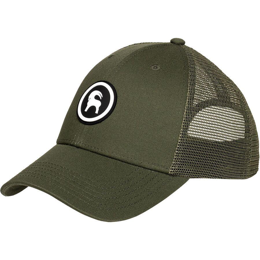 backcountry Backcountry Patch Goat Trucker Hat Olive Night