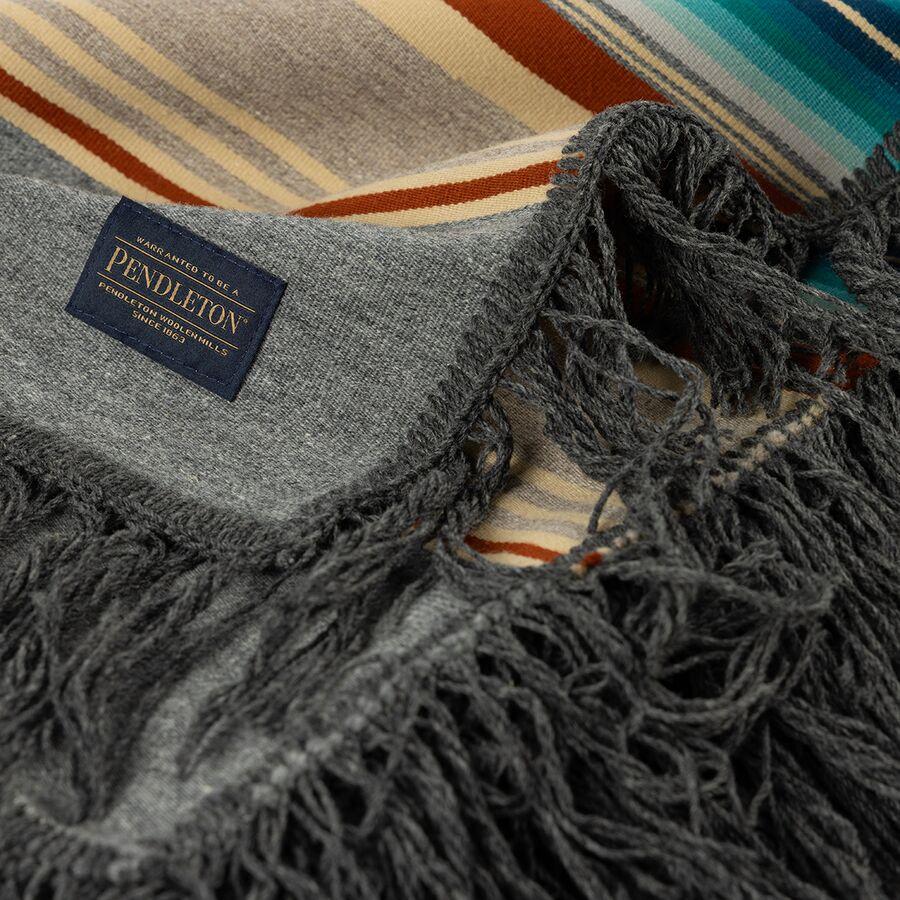 Backcountry Pendleton Serape Shawl Grey