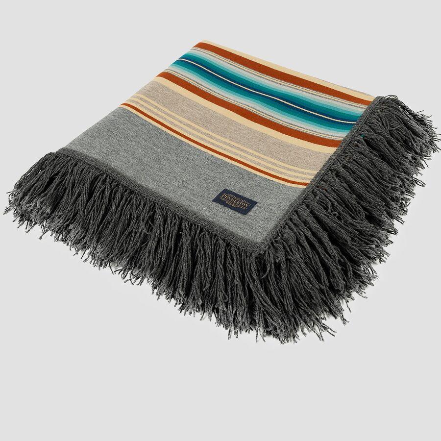 Backcountry Pendleton Serape Shawl Grey