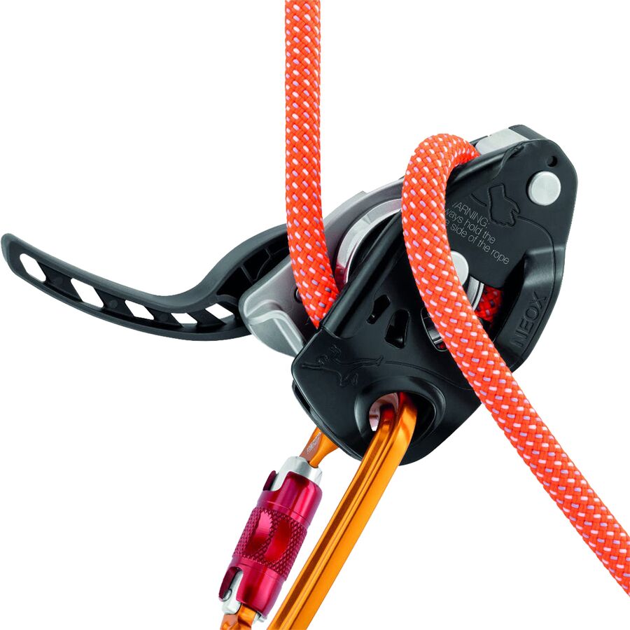 Backcountry Petzl NEOX Belay Device Black